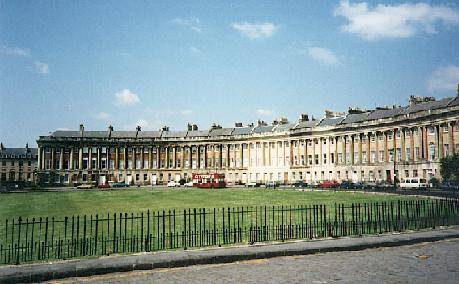 Georgian terrace, bath UK